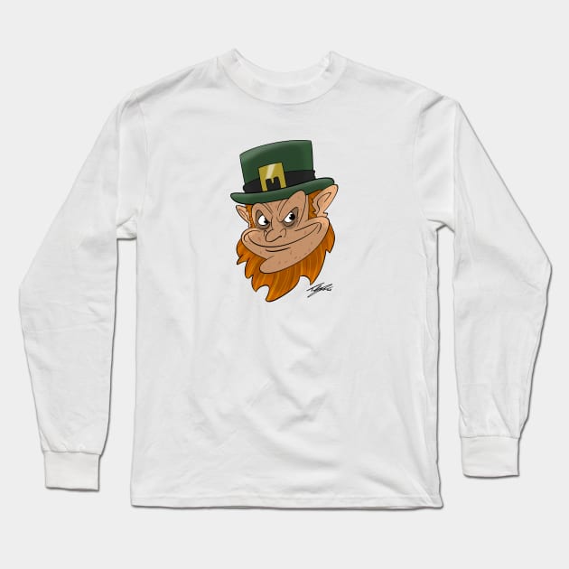 Leprechaun Long Sleeve T-Shirt by Tuckerjoneson13